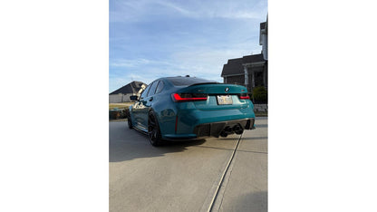 NWCarbon Haus G8X Dry Carbon Fiber Rear Skirt Extensions