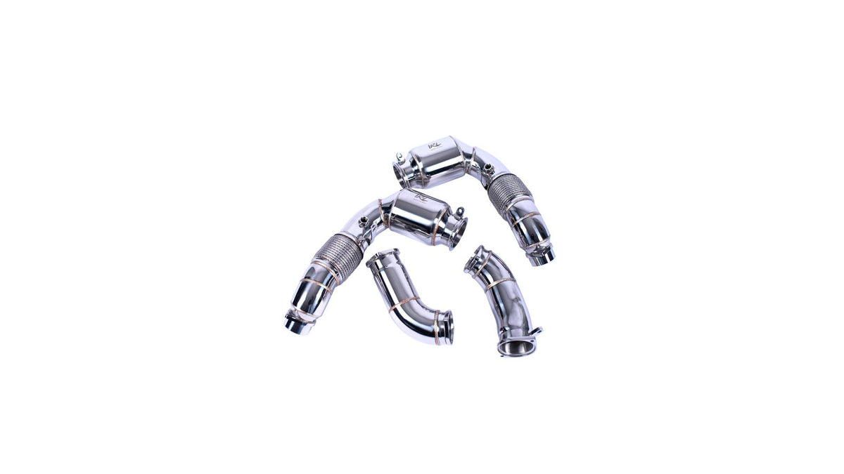 IRL G90 G99 M5 MaxFlow 400 CEL Downpipes