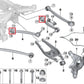Fall-Line Motorsports G8X M2 / M3 / M4 Rear Upper Control Arm Bearing Set