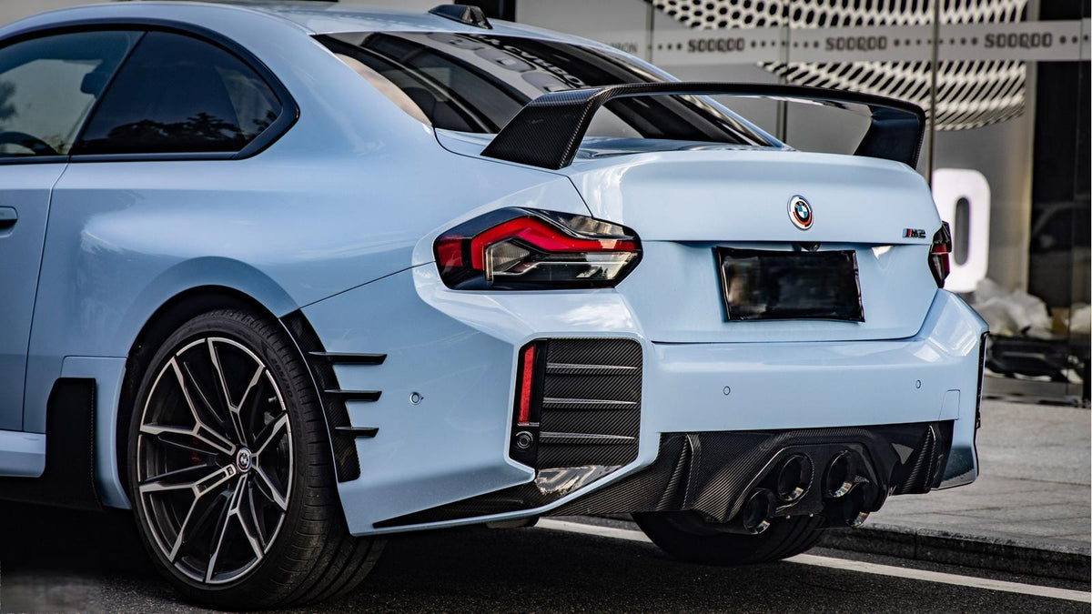 NWCarbon Haus M2 G87 Coupe MP Style Dry Carbon Fiber Diffuser Middle Plate