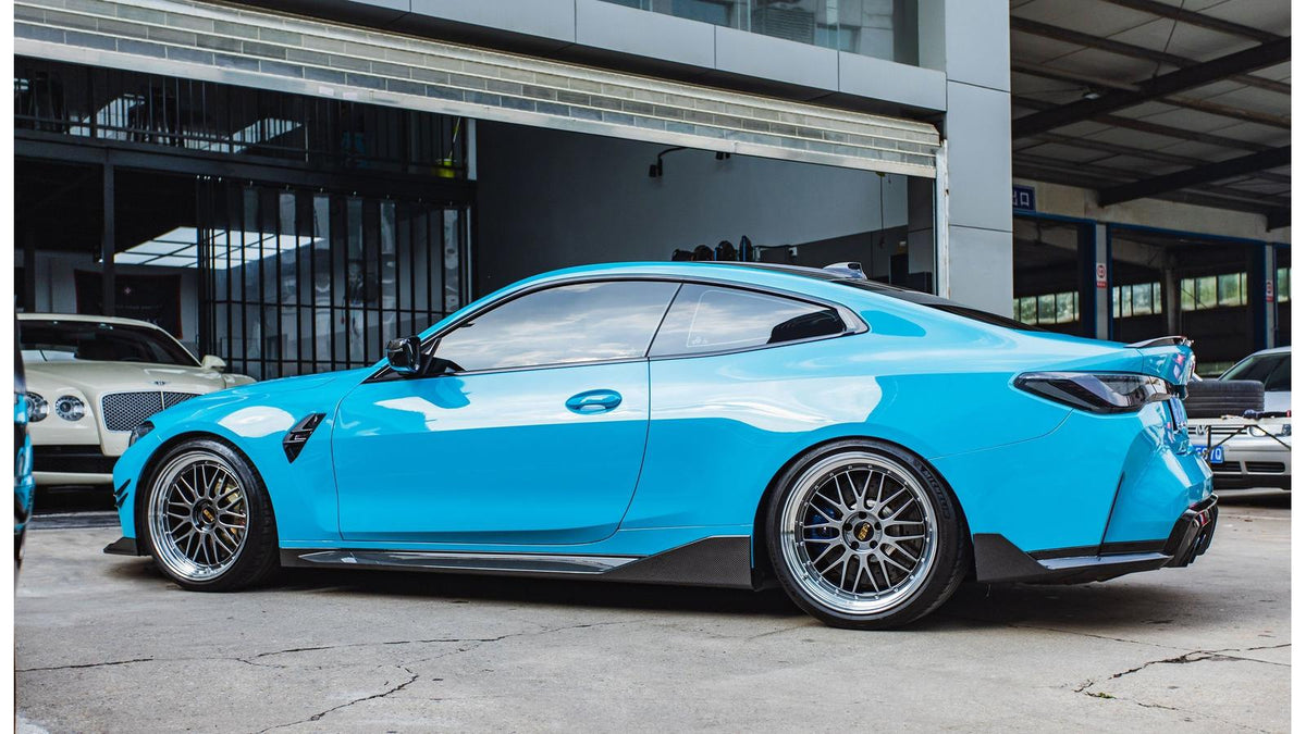 NWCarbon Haus G8X Dry Carbon Fiber MP Style Side Skirts