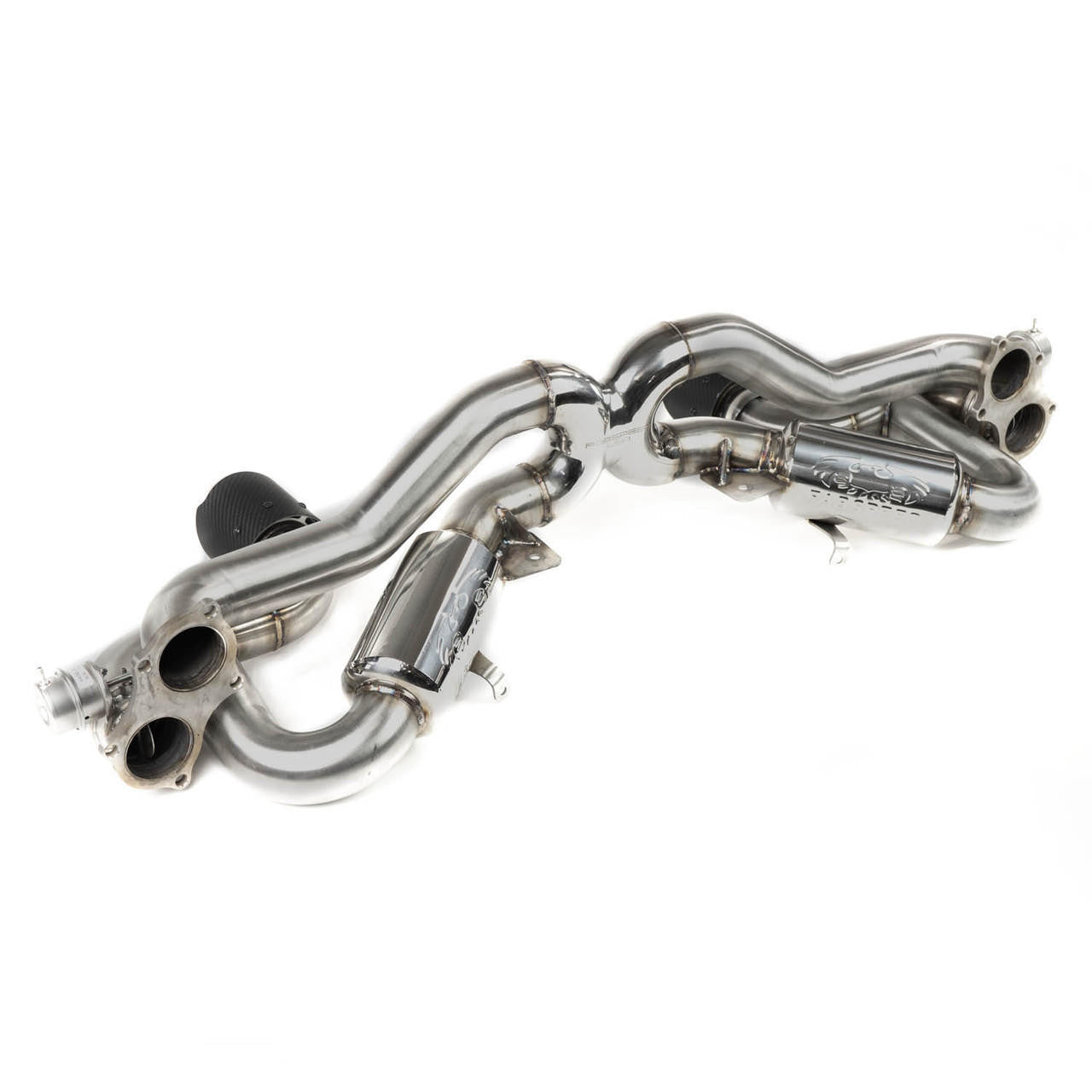 Fabspeed Porsche 718 Gt4 / GTS / Spider Valvetronic X-Pipe Exhaust System (2020+)-Exhaust-Silicon Valley Bimmer