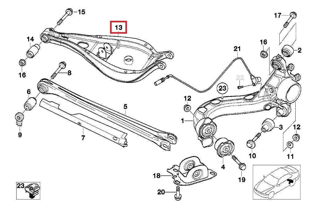Fall-Line Motorsports E46 / E36 Rear Coil Over Upper Control Arm Set-Suspension-Silicon Valley Bimmer