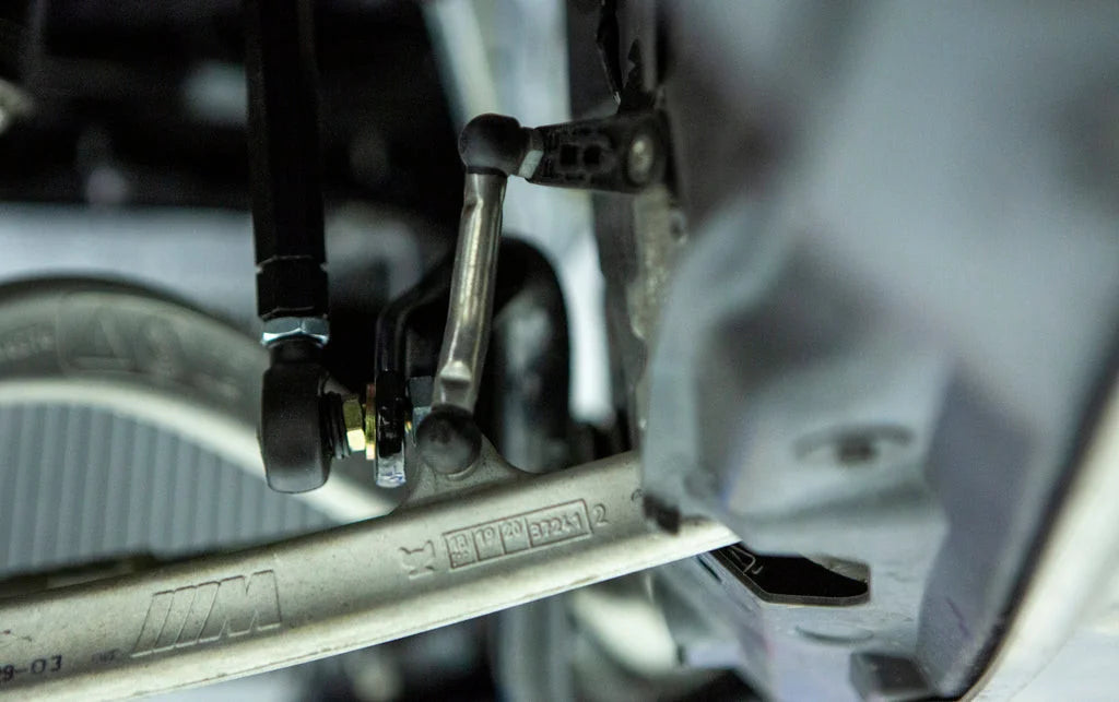 Fall-Line Motorsports E9X / F8X M2 M3 M4 Front Sway Bar End Link Kit - V2-Suspension-Silicon Valley Bimmer