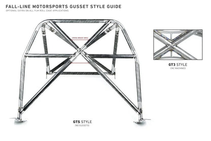 Fall-Line Motorsports F80 M3 Bolt-In Harness Bar-Interior-Silicon Valley Bimmer