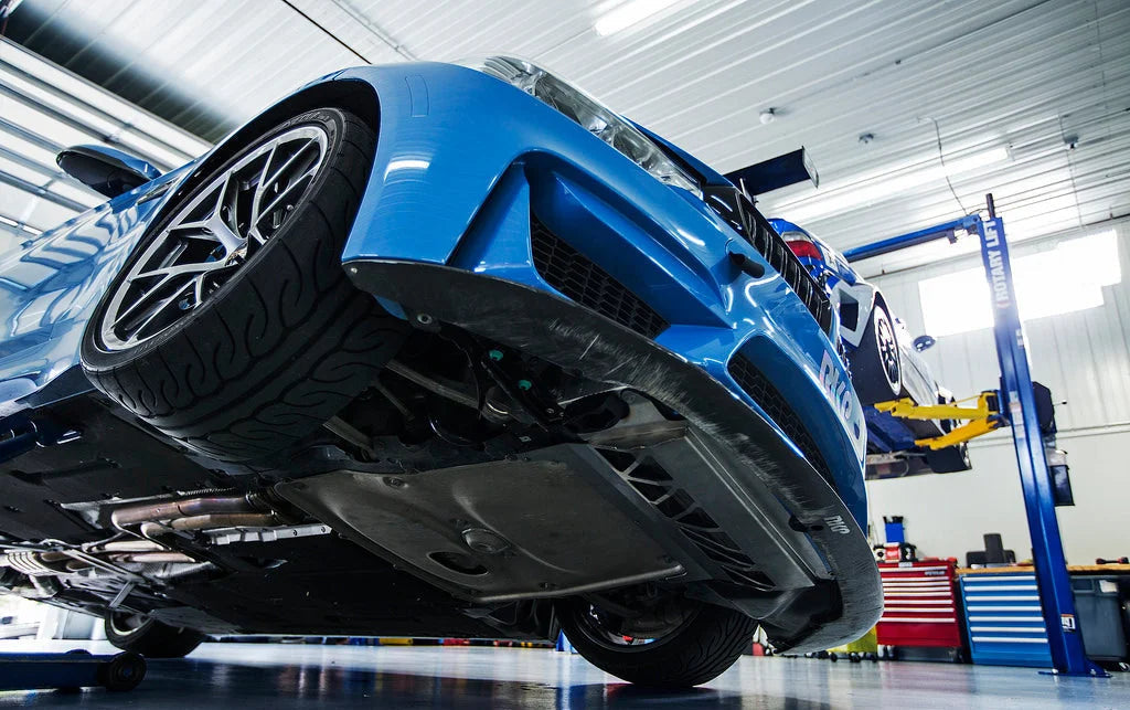 Fall-Line Motorsports F8X M3 / M4 Oil Cooler Guard V2-Performance-Silicon Valley Bimmer