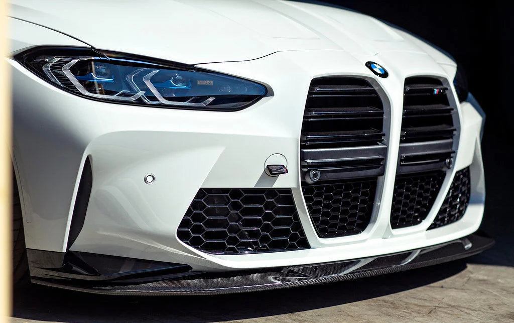 Fall-Line Motorsports G8X M2 / M3 / M4 Tow Strap - Front-Exterior-Silicon Valley Bimmer