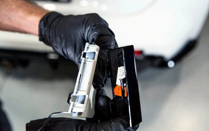 Fall-Line Motorsports G8X M2 / M3 / M4 Tow Strap - Rear-Exterior-Silicon Valley Bimmer