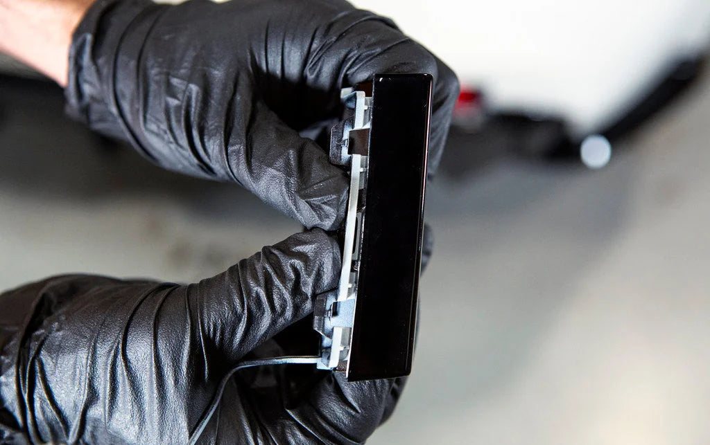 Fall-Line Motorsports G8X M2 / M3 / M4 Tow Strap - Rear-Exterior-Silicon Valley Bimmer