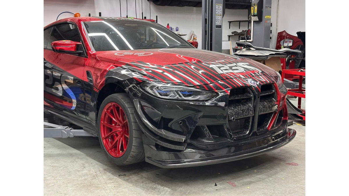 NWCarbon Haus M3/M4 G8X NW1 Style Dry Carbon Fiber Front Lip