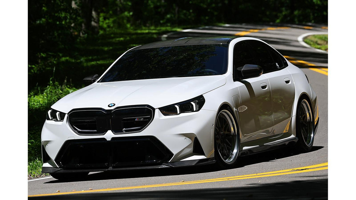 NWCarbon Haus G90/G99 M5 SQ-A Style Dry Carbon Fiber Front Lip