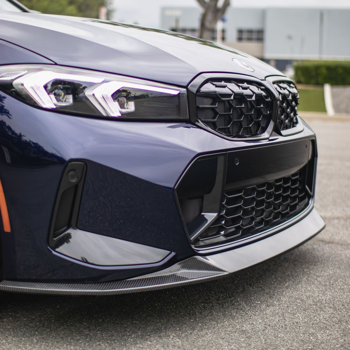 G20 LCI Suvneer Motorsports™ Carbon Fiber Front Lip-Exterior-Silicon Valley Bimmer