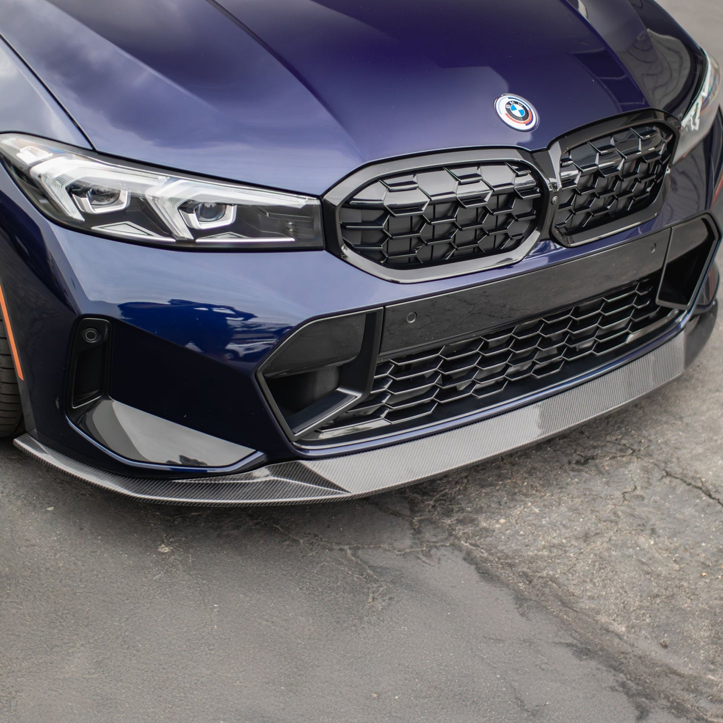 G20 LCI Suvneer Motorsports™ Carbon Fiber Front Lip-Exterior-Silicon Valley Bimmer