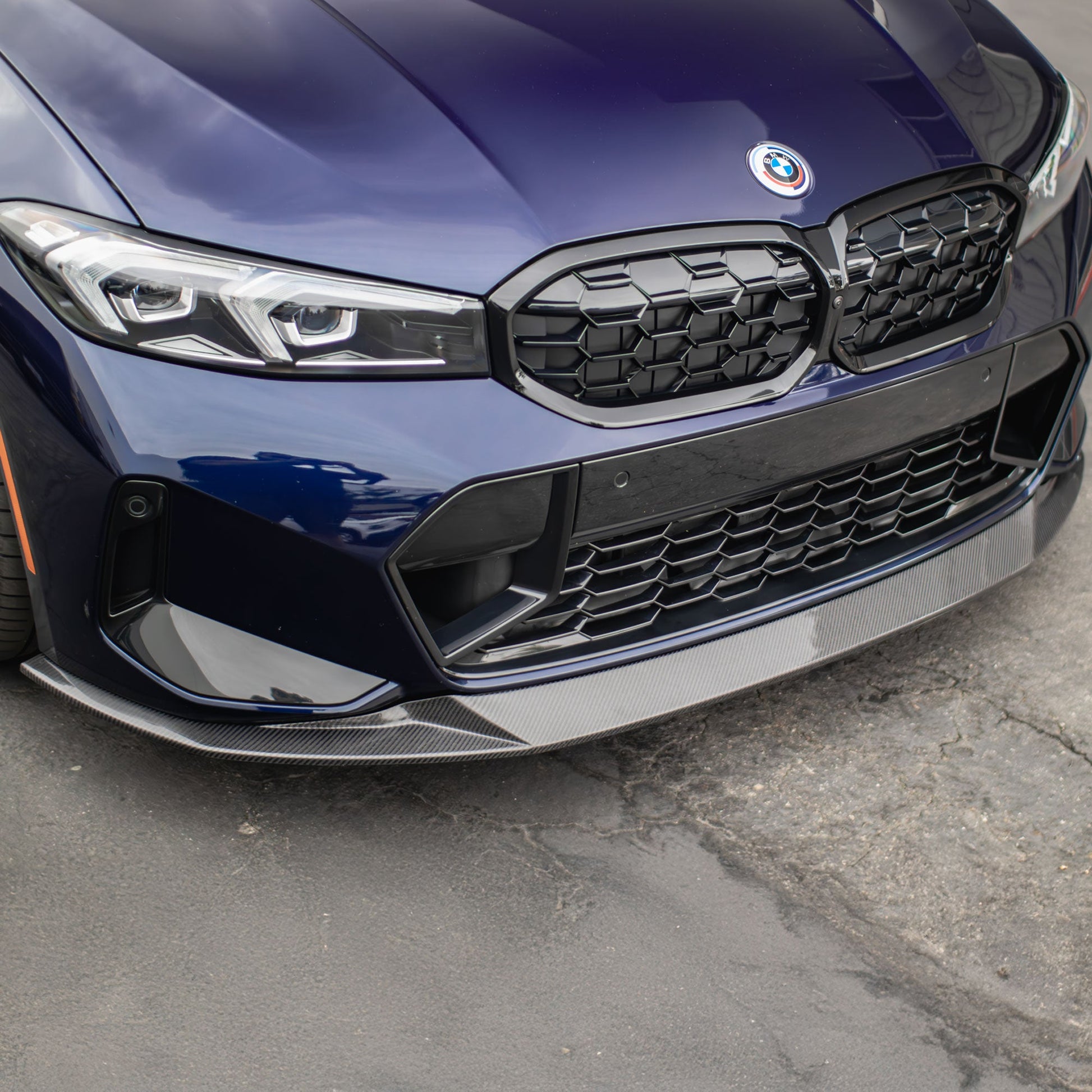 G20 LCI Suvneer Motorsports™ Carbon Fiber Front Lip-Exterior-Silicon Valley Bimmer