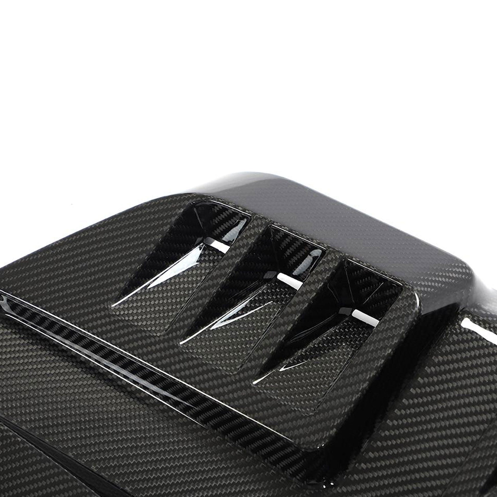 G8X Carbon Fiber Engine Cover-Exterior-Silicon Valley Bimmer