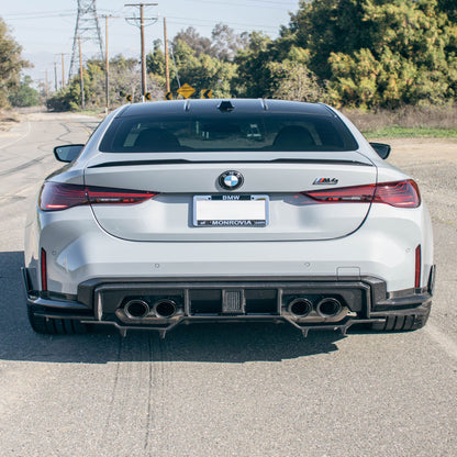 G8X M3/M4 Suvneer Motorsports™ Carbon Fiber Diffuser Undertray-Exterior-Silicon Valley Bimmer