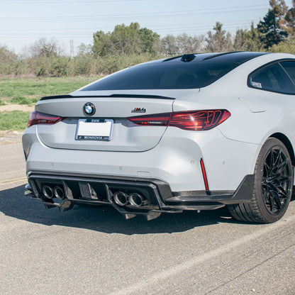 G8X M3/M4 Suvneer Motorsports™ Carbon Fiber Diffuser Undertray-Exterior-Silicon Valley Bimmer