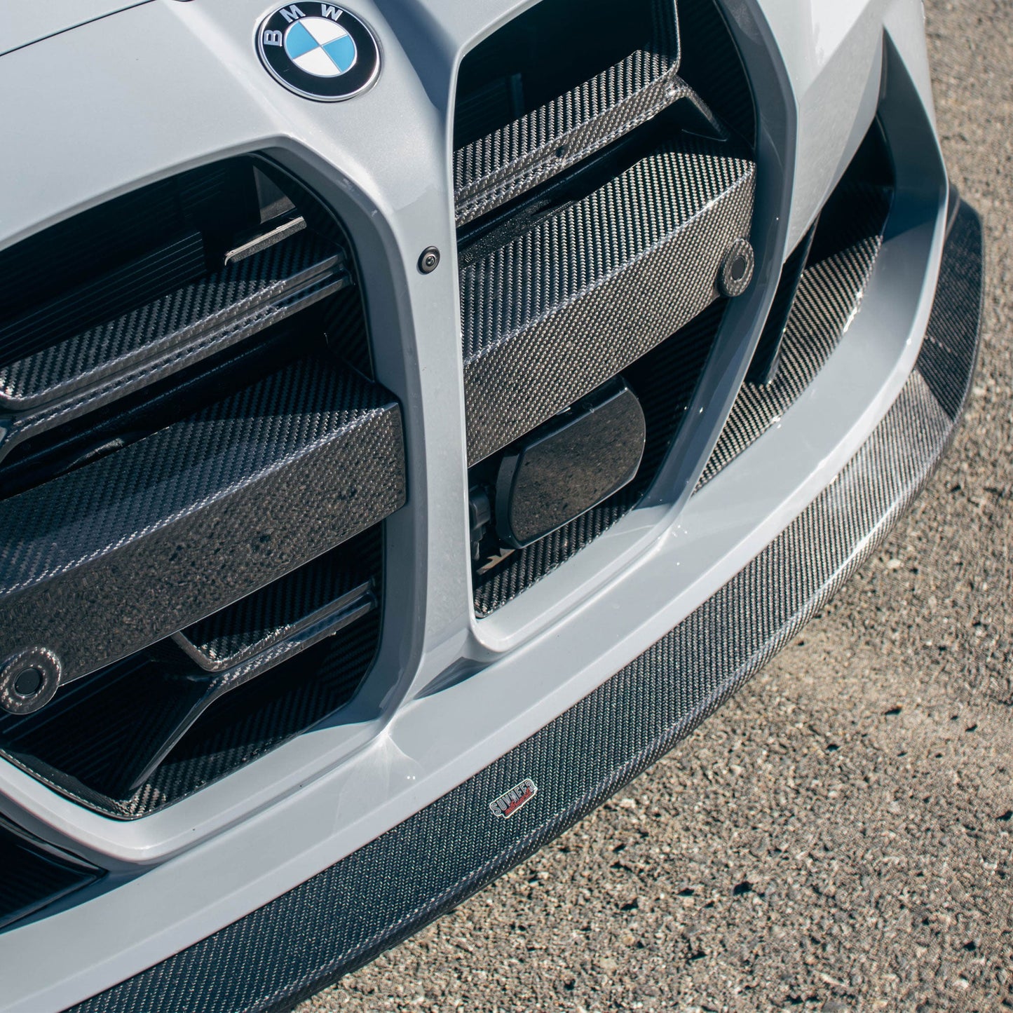 G8X Suvneer Motorsports™ Carbon Fiber Front Lip-Exterior-Silicon Valley Bimmer