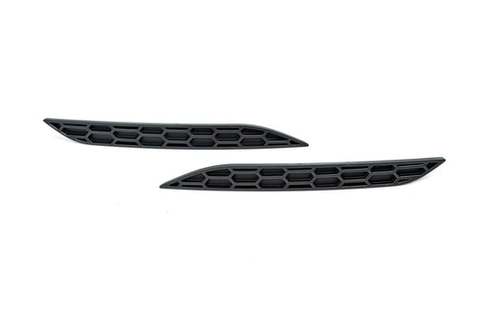 Acexxon F22 2-Series M-Sport Rear Reflector Insert Set - Honeycomb