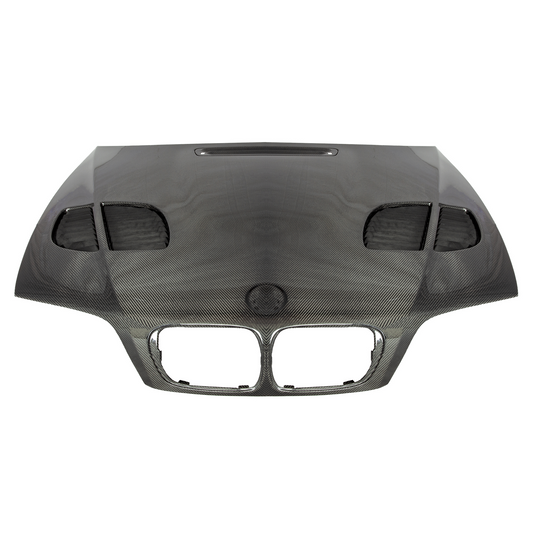 GTR Designed E46 M3 Carbon Fiber Hood-Exterior-Silicon Valley Bimmer