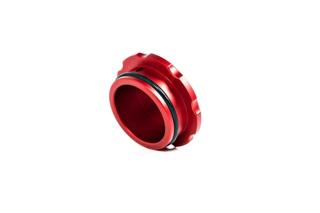 Goldenwrench Blackline Performance BMW M Car E9X / F95 / Mini Washer Fluid Cap - Edition Red-Exterior-Silicon Valley Bimmer