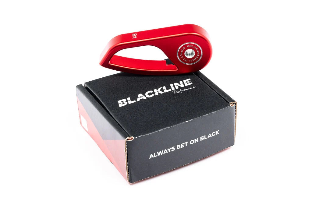 Goldenwrench Blackline Performance BMW M Car F-Chassis Hood Latch Handle - Edition Red-Interior-Silicon Valley Bimmer