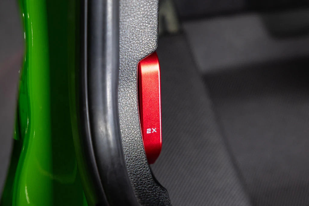 Goldenwrench Blackline Performance BMW M Car F-Chassis Hood Latch Handle - Edition Red-Interior-Silicon Valley Bimmer