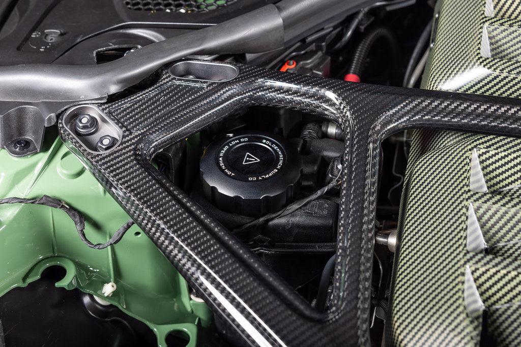 Goldenwrench Blackline Performance BMW M Car (S58) Frozen Black Cap Complete Set-Exterior-Silicon Valley Bimmer