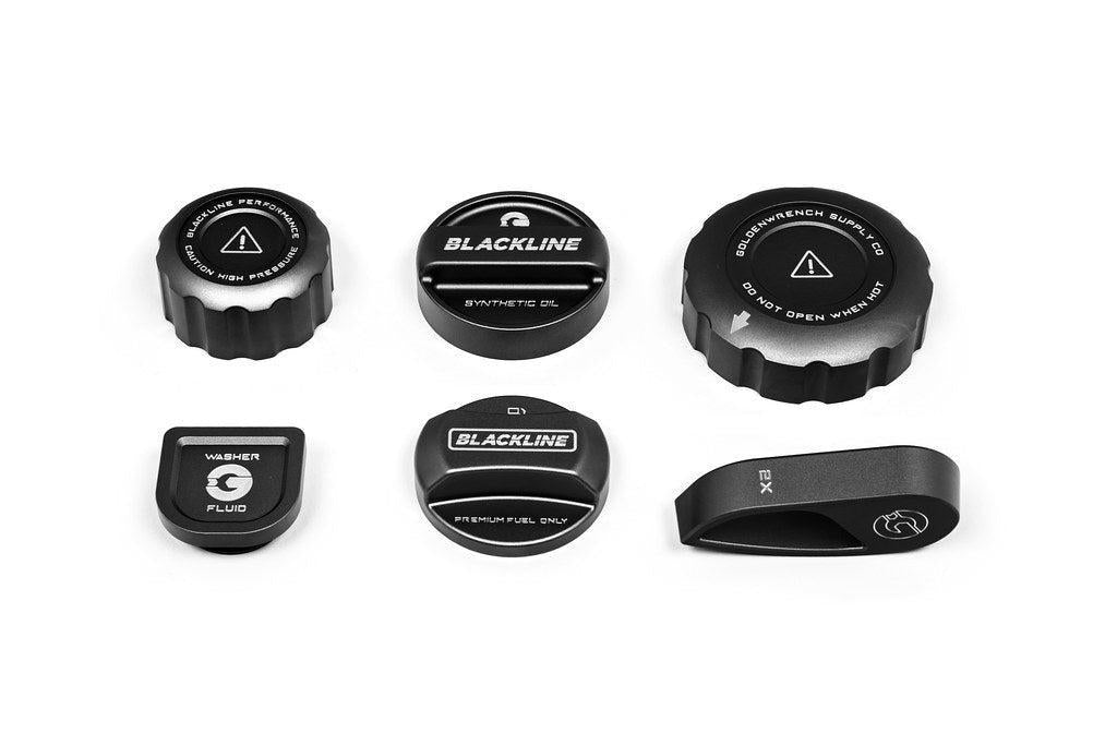 Goldenwrench Blackline Performance BMW M Car (S58) Frozen Black Cap Complete Set-Exterior-Silicon Valley Bimmer