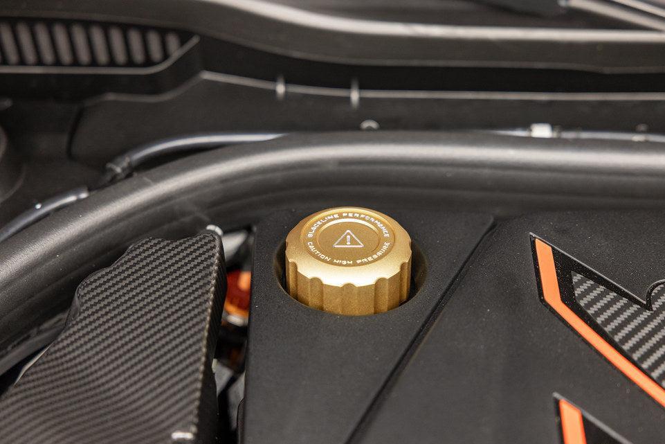 Goldenwrench Blackline Performance BMW M Car (S63 / S68) Engine Cap Cover Set - CCB Gold Cap Complete Set-Exterior-Silicon Valley Bimmer