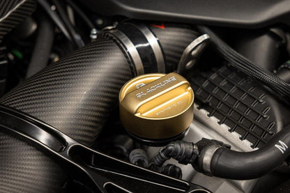 Goldenwrench Blackline Performance BMW M Car (S63 / S68) Engine Cap Cover Set - CCB Gold Cap Complete Set-Exterior-Silicon Valley Bimmer