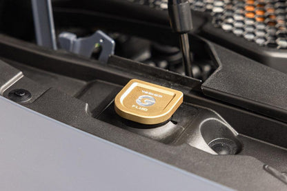Goldenwrench Blackline Performance BMW M Car (S63 / S68) Engine Cap Cover Set - CCB Gold Cap Complete Set-Exterior-Silicon Valley Bimmer