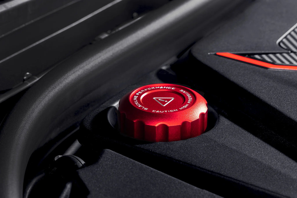 Goldenwrench Blackline Performance BMW M Car (S63 / S68) Engine Cap Cover Set - Edition Red-Exterior-Silicon Valley Bimmer