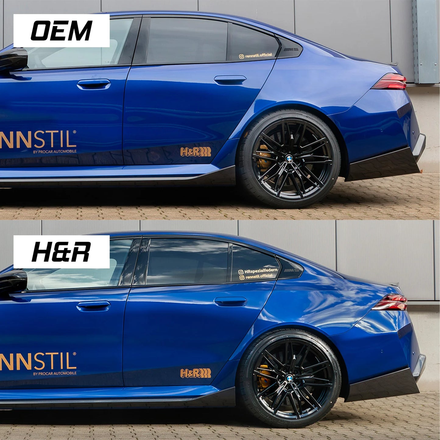 H&R VTF Adjustable Lowering Spring Kit - G90 M5-Suspension-Silicon Valley Bimmer