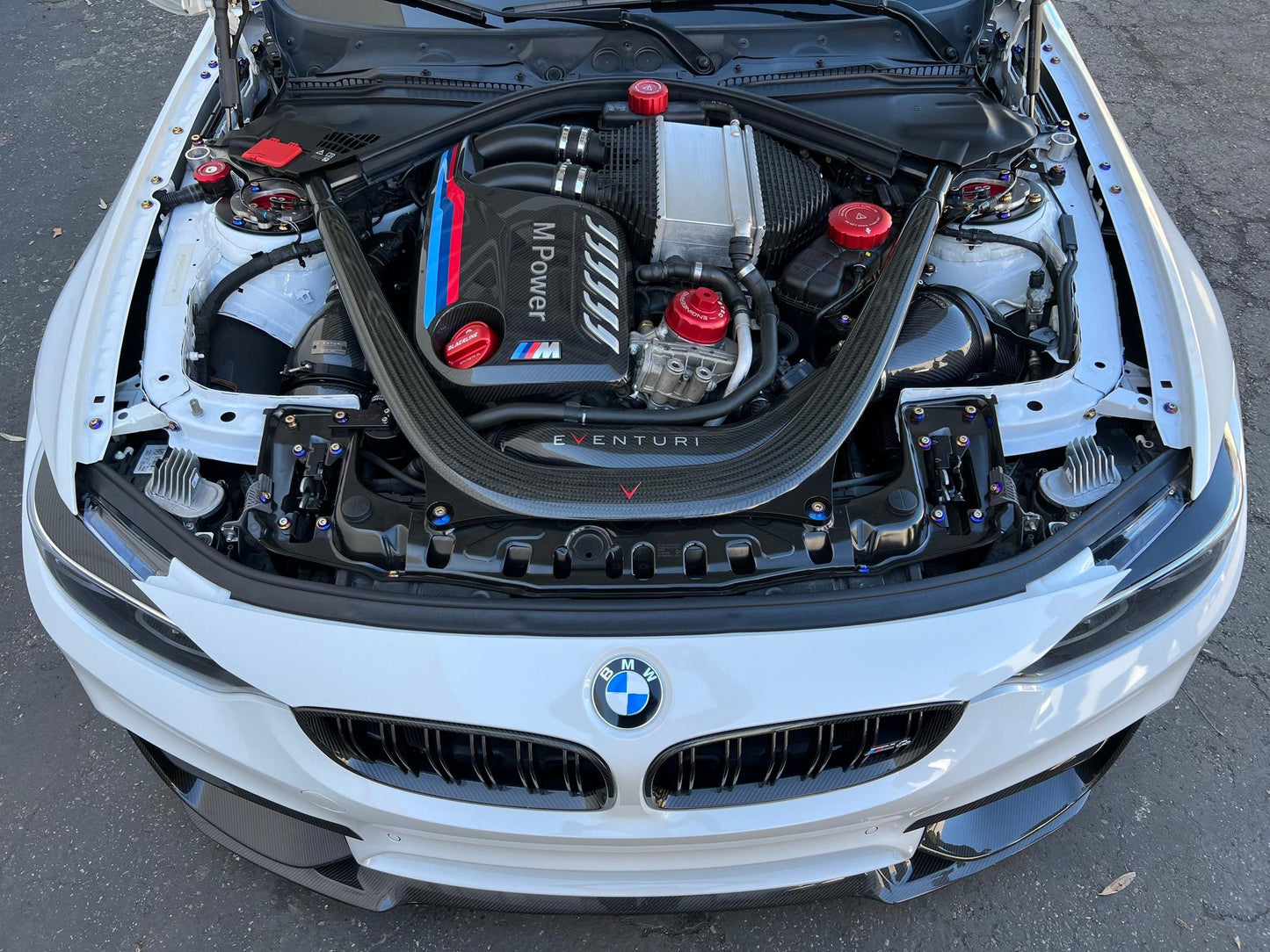 Hybrid Titanium BMW 2014-2019 M2C/M3/M4 Dress Up Hardware Kit (F80/F81/F82/F87)-Exterior-Silicon Valley Bimmer