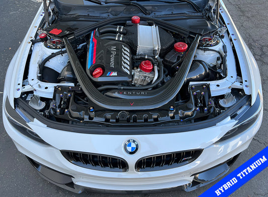 Hybrid Titanium BMW 2014-2019 M2C/M3/M4 Dress Up Hardware Kit (F80/F81/F82/F87)-Exterior-Silicon Valley Bimmer