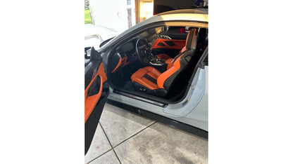 NWCarbon Haus G8X Dry Carbon Fiber Seat Back Replacement Set