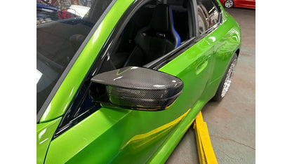 NWCarbon Haus G8X Dry Carbon Fiber Mirror Caps