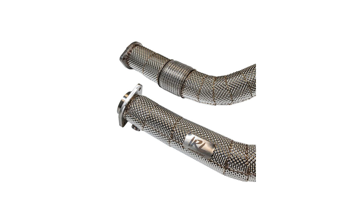 IRL G8X MaxFlow Resonated Race Downpipes