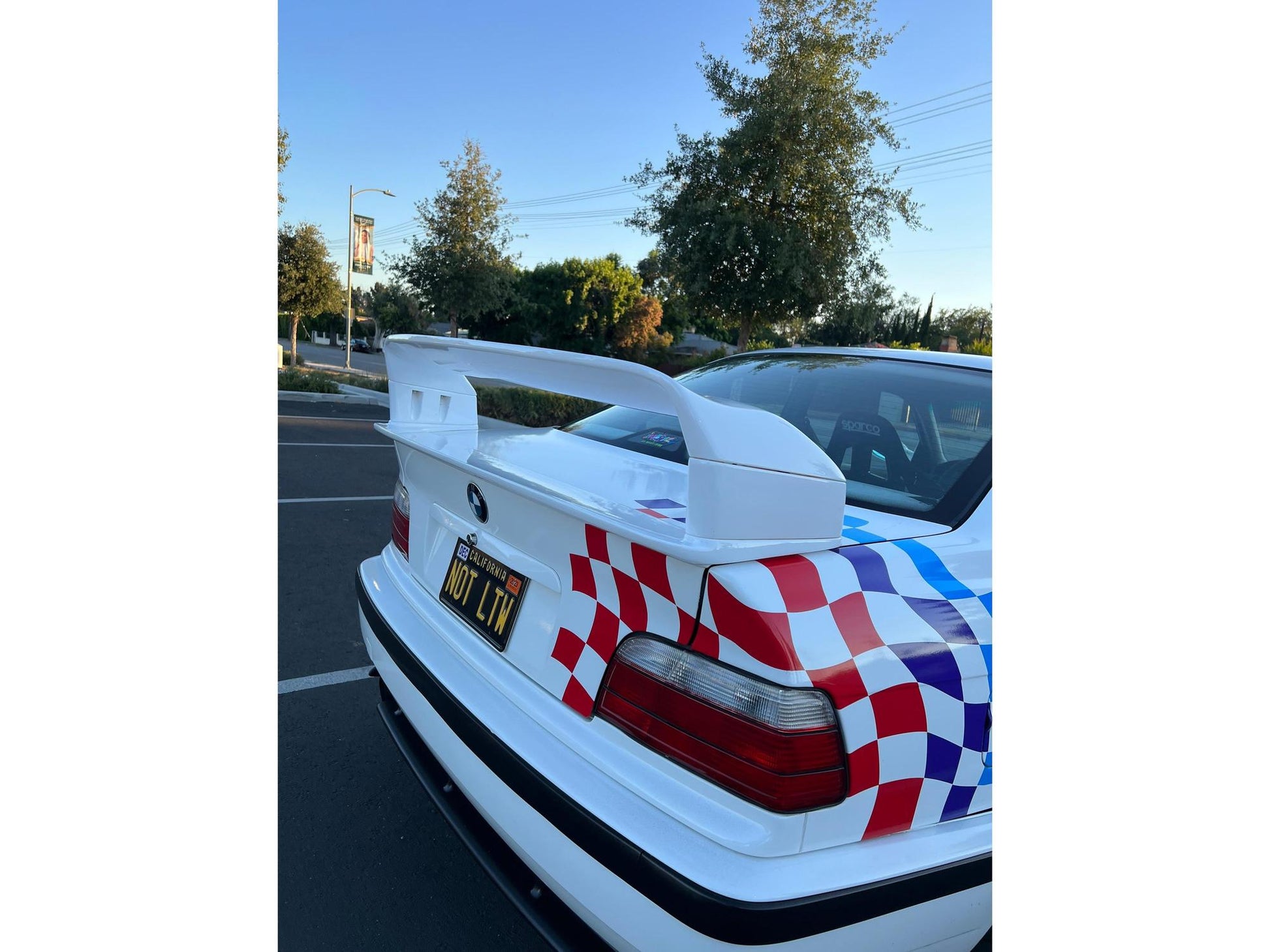 E36 LTW Style Spoiler (4 Piece)-Exterior-Silicon Valley Bimmer