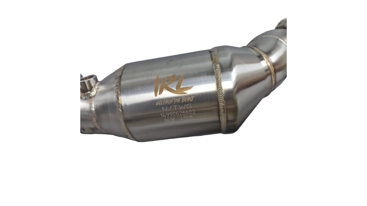 IRL G8X EPA Compliant 400 Cell Catted Downpipes