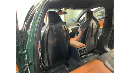 NWCarbon Haus G8X Dry Carbon Fiber Seat Back Covers