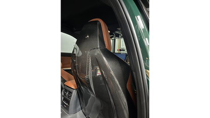 NWCarbon Haus G8X Dry Carbon Fiber Seat Back Replacement Set