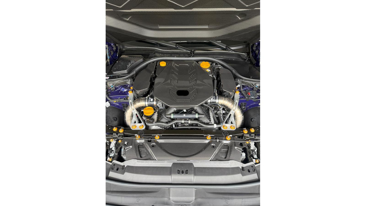 NWCarbon Haus G90/G99 M5 OEM Style Dry Carbon Fiber Engine Accessory Covers