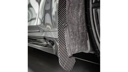 NWCarbon Haus G8X SQ Dry Carbon Fiber Front Mud Flaps