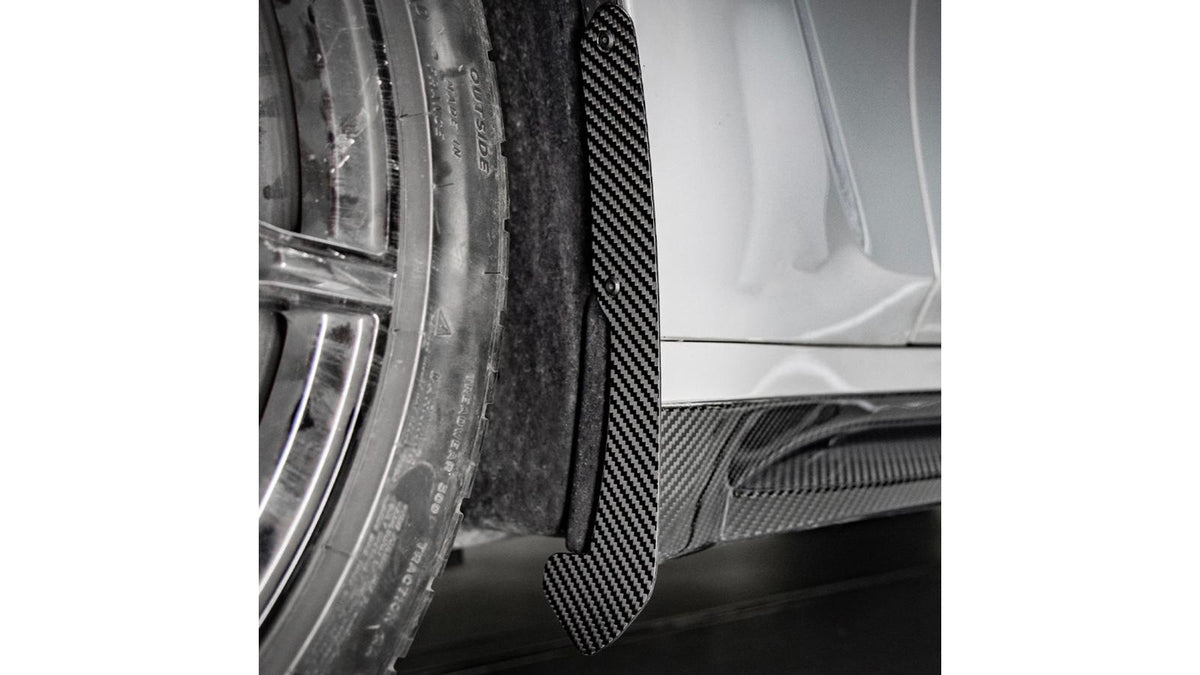 NWCarbon Haus G8X SQ Dry Carbon Fiber Front Mud Flaps