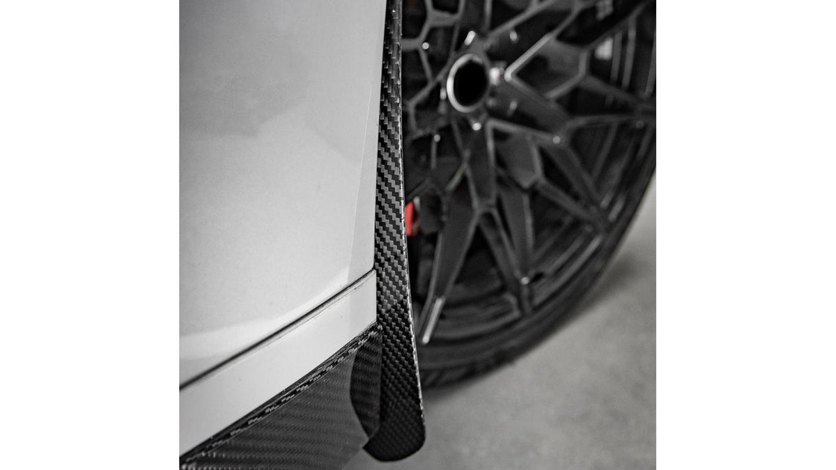 NWCarbon Haus G8X SQ Dry Carbon Fiber Front Mud Flaps