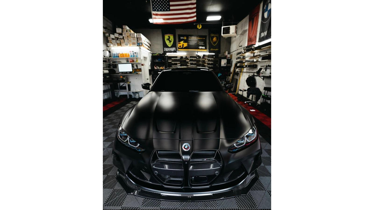 NWCarbon Haus G8X Dry Carbon Fiber V Style Front Lip