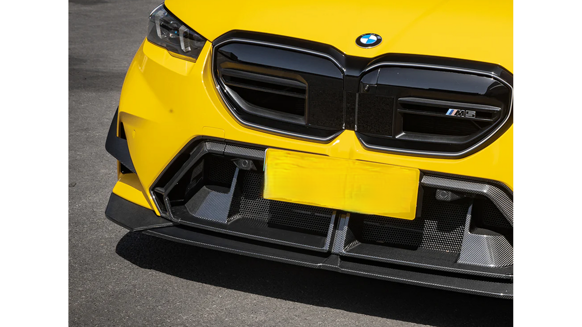 NWCarbon Haus G90/G99 M5 SQ-A Style Dry Carbon Fiber Front Lip