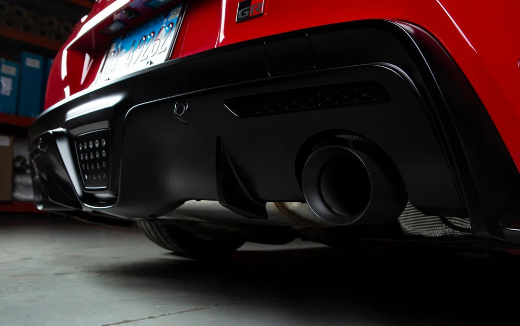 IND A90 Supra Exhaust Tip Set - Matte Black-Exhaust-Silicon Valley Bimmer